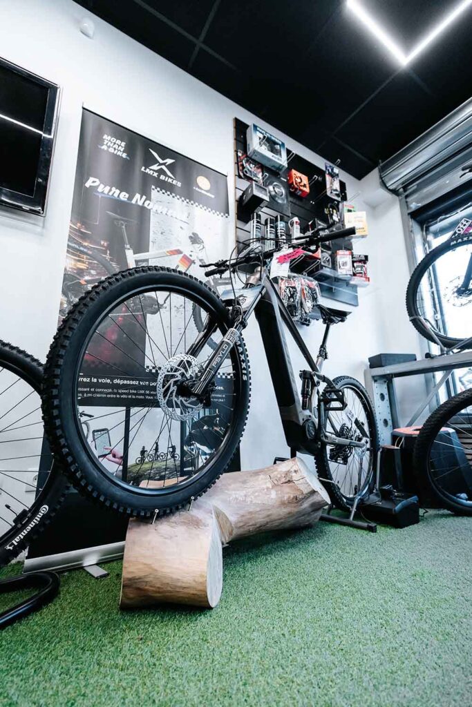 Photo d'un VTT du magasin de vélo à Doussard